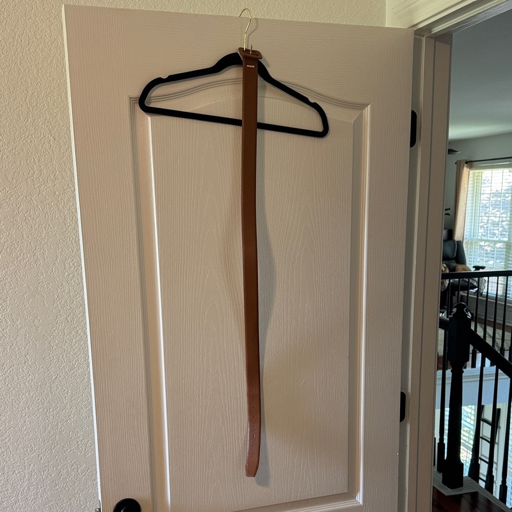 Nine West Tan Leather Belt